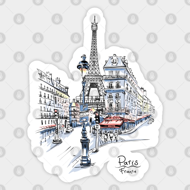 Paris Sticker by leBoosh-Designs